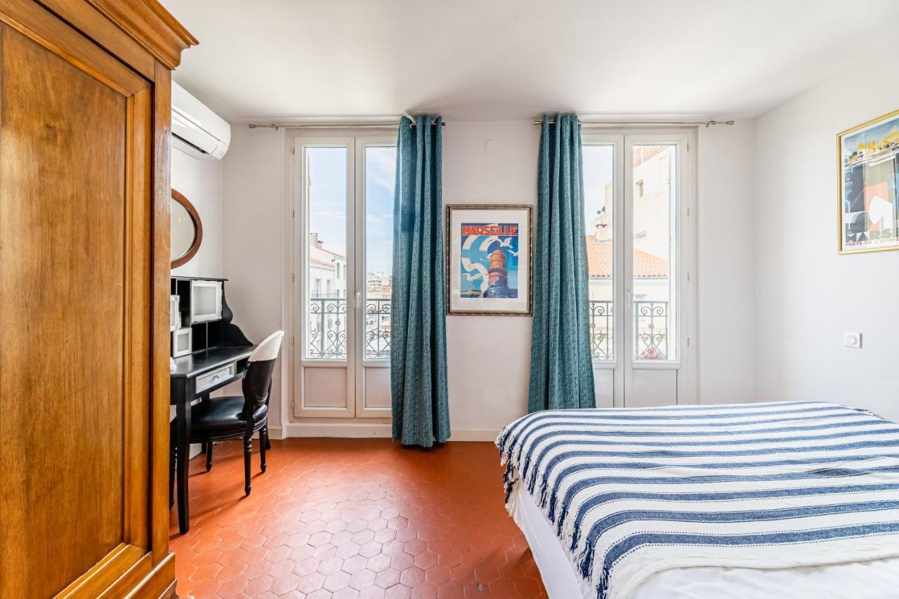 Balcon Filant, Vue 180, Store, Netflix, Clim ,Ascenseur, T2, Acces Avec Code Lägenhet Marseille Exteriör bild